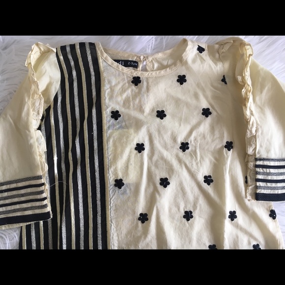 Embroidered top for girls - Picture 4 of 8